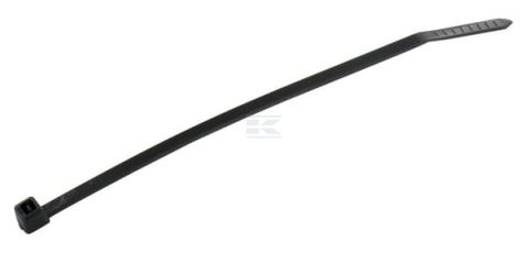 Colier pentru cabluri 3,6x300mm negru TR36300BLA
